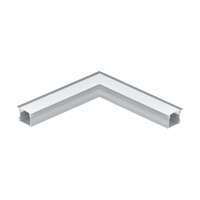 Eglo Eglo RECESSED PROFILE 2 98989 15mm-es süllyesztett, sarok összekötő LED profil opál diffúzorral