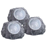Globo Globo Solar 3302-3 napelemes világító kövek, 3 db, 3x2x0,06W LED