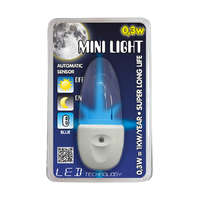 Prezent Prezent Mini Light 1611 éjszakai fény, 0,3W LED, kék fény