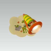 Prezent Prezent SAFARI 28012 gyermek spotlámpa, 1x40W E14