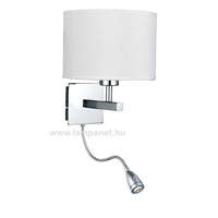 Searchlight Searchlight Wall Lights 3550CC falilámpa LED-es olvasófejjel, 60W+1W LED