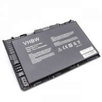 Utángyártott HP Elitebook Folio 9470, 9470m Laptop akkumulátor - 3500mAh (14.8V Fekete) - Utángyártott