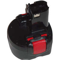 Utángyártott Bosch GDR 9.6V, GSR 9.6 New Version akkumulátor - 3000mAh (9.6V) - Utángyártott