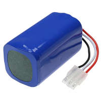 Utángyártott iCLEBO ARTE YCR-M05, POP YCR-M05-P Li-Ion Takarítógép akkumulátor (2600 mAh, 14.4 V, 37.44 Wh, Fekete) - Utángyártott