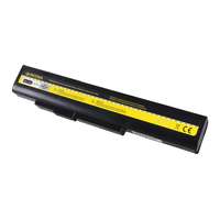 Utángyártott Gigabyte Q2532N Laptop akkumulátor - 4400mAh (14.4V / 14.8V Fekete) - Utángyártott