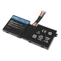 Utángyártott Dell Alienware 17, 17R1, 18, 18 R1 Laptop akkumulátor - 4400mAh (14.8V Fekete) - Utángyártott