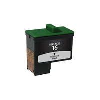 Utángyártott Lexmark 10N0016, 10N0217, 16, 17 helyettesítő tinta patron (Fekete) - Utángyártott