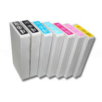 Utángyártott Epson-Stylus Photo RX700 készülékhez tinta patron (Cián / Fekete / Magenta / Sárga / Világos cián / Világos magenta) - Utángyártott