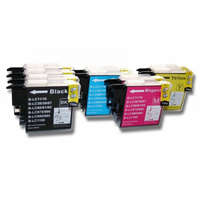 Utángyártott Brother DCP-J315 készülékhez 10 db tintapatron (Cián / Fekete / Magenta / Sárga) - Utángyártott