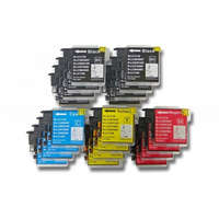 Utángyártott Brother DCP-J315 készülékhez 20 db tintapatron (Cián / Fekete / Magenta / Sárga) - Utángyártott