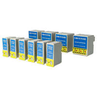 Utángyártott Epson T050, T052 helyettesítő tintapatron (Sárga / Magenta / Cián / Fekete) - Utángyártott