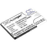 Utángyártott Nokia 6300 4G TA-1294 készülékhez mobiltelefon akkumulátor (Li-Ion, 3.7V, 1500mAh / 5.55Wh) - Utángyártott