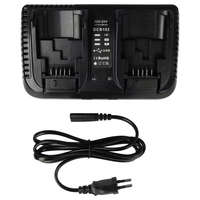 Utángyártott Dewalt DCF885, DCF885B készülékekhez szerszámgép akkumulátor dupla töltőállomás (240V) - Utángyártott