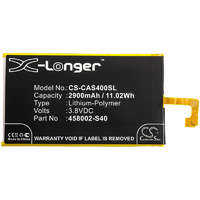Utángyártott CATERPILLAR S40 készülékhez mobiltelefon akkumulátor (Li-Polymer, 3.8V, 11.02Wh / 2900mAh) - Utángyártott