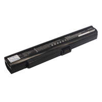 Utángyártott Fujitsu LifeBook M2010 készülékhez laptop akkumulátor (Li-ion, 10.8V, 4400mAh / 47.52Wh) - Utángyártott