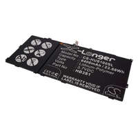 Utángyártott Huawei MediaaPad S10 készülékhez laptop akkumulátor (Li-Polymer, 3.7V, 6400mAh / 23.68Wh) - Utángyártott