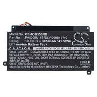 Utángyártott Toshiba Satellite Chromebook CB30-B készülékhez laptop akkumulátor (Li-Polymer, 10.8V, 3850mAh / 41.58Wh) - Utángyártott