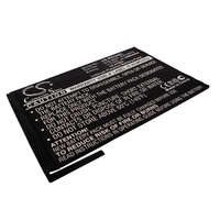 Utángyártott Apple iPad mini Retina készülékhez tablet akkumulátor (Li-Polymer, 3.7V, 4490mAh / 16.61Wh) - Utángyártott