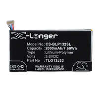 Utángyártott BLU Life ONE X készülékhez mobiltelefon akkumulátor (Li-Polymer, 3.8V, 2000mAh / 7.60Wh) - Utángyártott