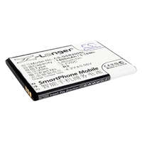 Utángyártott GSmart R2, Roma R2 készülékekhez mobiltelefon akkumulátor (Li-ion, 3.7V, 1400mAh / 5.18Wh) - Utángyártott