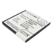 Utángyártott HTC Sensation XL készülékhez mobiltelefon akkumulátor (Li-ion, 3.8V, 1650mAh / 6.28Wh) - Utángyártott
