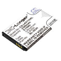 Utángyártott LG Optimus L7 II Dual készülékhez mobiltelefon akkumulátor (Li-ion, 3.8V, 2300mAh / 8.74Wh) - Utángyártott