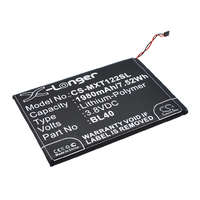 Utángyártott Motorola Moto E Dual TV készülékhez mobiltelefon akkumulátor (Li-Polymer, 3.8V, 1980mAh / 7.52Wh) - Utángyártott