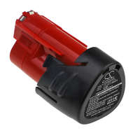 Utángyártott Milwaukee M12 IC-0 (S) készülékhez szerszámgép akkumulátor (Li-ion, 12.0V, 1500mAh / 18.00Wh) - Utángyártott