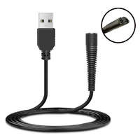 Utángyártott Braun CruZer 5 készülékhez töltőkábel (USB-A (Apa), Eszköz Specifikus, 120cm, Fekete, 5V) - Utángyártott