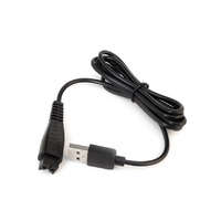 Utángyártott Panasonic RE7-59 helyettesítő töltőkábel (USB-A (Apa), Eszköz Specifikus, 120cm, Fekete, 5V) - Utángyártott