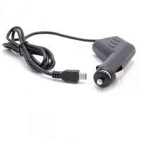 Utángyártott Autós töltőkábel (mini USB-A 1.0 (Apa), Szivargyújtós csatlakozó, Fekete, 12V) - Utángyártott