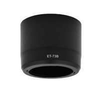 Utángyártott Canon 6 L IS USM, EF 70-300 mm 1x4-5 készülékekhez fényképezőgép napellenző (Fekete) - Utángyártott