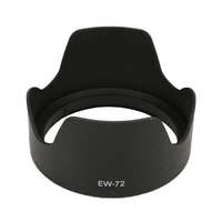 Utángyártott Canon EW-72 helyettesítő fényképezőgép napellenző (Fekete) - Utángyártott