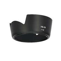 Utángyártott Nikon Nikkor AF-S DX 18-55mm f/3.5-5.6G VR II készülékhez fényképezőgép napellenző (Fekete) - Utángyártott