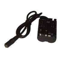 Utángyártott Canon EOS 10D, 1D, 20D, 300D, 30D, 40D készülékekhez fényképezőgép hálózati adapter (Fekete) - Utángyártott