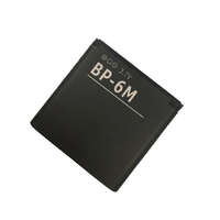 Utángyártott Nokia BP-6M helyettesítő mobiltelefon akkumulátor (Li-Ion, 3.7V, 900mAh / 3.33Wh) - Utángyártott