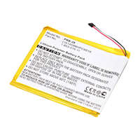 Utángyártott Sony Portable Reader PRS-350 készülékhez akkumulátor (Li-Polymer, 3.7V, 900mAh / 3.33Wh) - Utángyártott