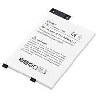 Utángyártott Amazon Kindle 3, Graphite készülékekhez akkumulátor (Li-Polymer, 3.7V, 1900mAh / 7.03Wh) - Utángyártott
