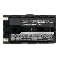 Utángyártott Topcon FC-2500, GMS-2, GPT-700 készülékekhez akkumulátor (Li-Ion, 7.4V, 4400mAh / 32.56Wh) - Utángyártott