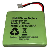 Utángyártott Audioline SLIM DECT 502 Duo készülékhez telefon akkumulátor (NiMh, 600mAh / 1.44Wh, 2.4V) - Utángyártott