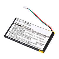 Utángyártott Garmin Nüvi 750, 755, 755T készülékekhez akkumulátor (Li-Polymer, 1250mAh / 4.63Wh, 3.7V) - Utángyártott