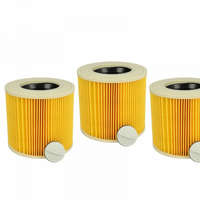 Utángyártott Kärcher POWX321 Nass-Trockensauger, VC 6000 készülékekhez 3 db takarítógép szűrőbetét - Utángyártott