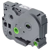 Utángyártott Brother PT 1000 BTS, 1000 F, 1750, 18 R, 1800 készülékekhez címkeszalag (Fehér alapon Fekete) - Utángyártott