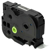 Utángyártott Brother PT 1000BTS, 1000F, 1300, 1400 készülékekhez címkeszalag (Matt Ezüst alapon Fekete) - Utángyártott