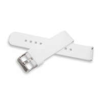 Utángyártott Motorola Men 46mm, Moto 360 2nd Gen készülékekhez szilikon óraszíj (Fehér) - Utángyártott