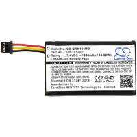 Utángyártott QCore 15031-000-0001 készülékhez akkumulátor (Li-Ion, 7.4V, 1800mAh / 13.32Wh) - Utángyártott