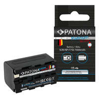 Utángyártott Sony Video Walkman GV-D800 készülékhez fényképezőgép akkumulátor USB-C bemenettel (Li-Ion, 7000mAh / 50.4Wh, 7.2V) - Utángyártott