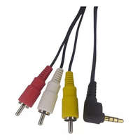 Utángyártott Sony DCR-TRV239, DCR-TRV239E, DCR-TRV245, DCR-TRV245E, DCR-TRV25 készülékekhez AV-RCA kábel - Utángyártott