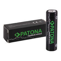 Utángyártott Patona Prémium 18650 akkumulátor cella (3.7V, 3350mAh, Li-Ion) - Utángyártott