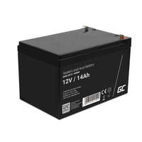 Utángyártott APC BP650SI, SC620I készülékekhez akkumulátor (AGM VRLA, 12V, 14Ah) 151 x 98 x 94(98) mm - Utángyártott
